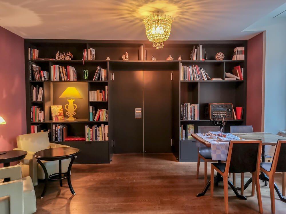 Hotel Florhof, Zürich - Lobby und Café