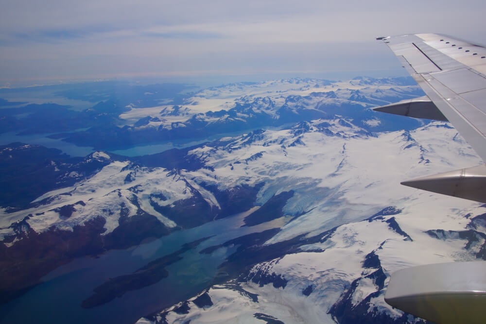 Kodiak, Alaska USA - Gletscher und Berge