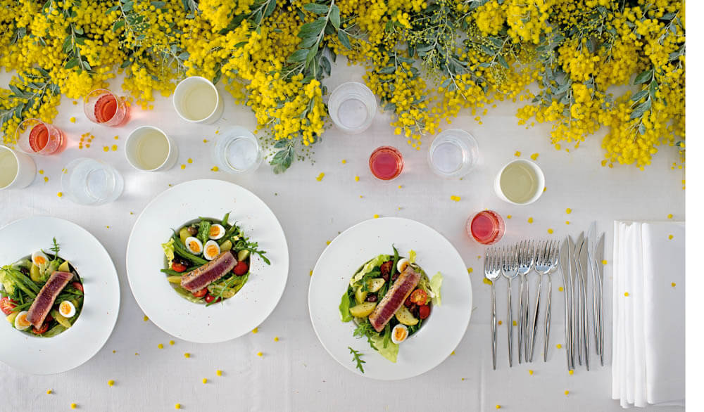 Salade niçoise mit Thunfisch-Steaks (c) Antonina Gern Photography