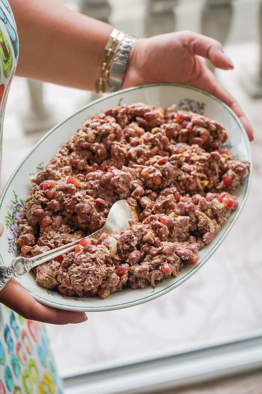 Supra Zeremonie, Georgien - Walnusspaste, Granatapfel, Bohnen