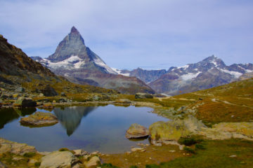 Das Matterhorn in der Schweiz