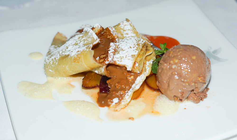 ENTE Bistro Wiesbaden -Dessert 2 Crepes