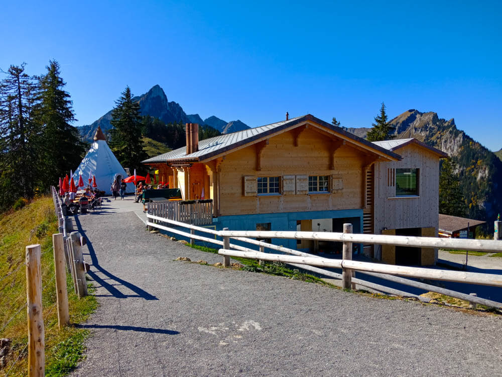 Schwarzsee - Bärghuus - Riggisalp