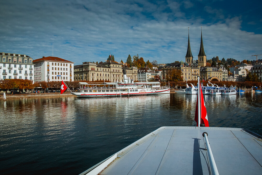 Bürgenstock Hotel -Luzerner Stadtansicht
