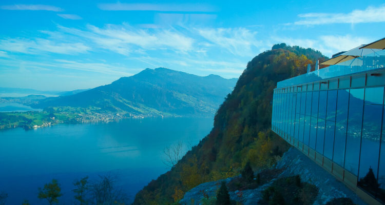 Bürgenstock Hotel -verzückende Aussicht