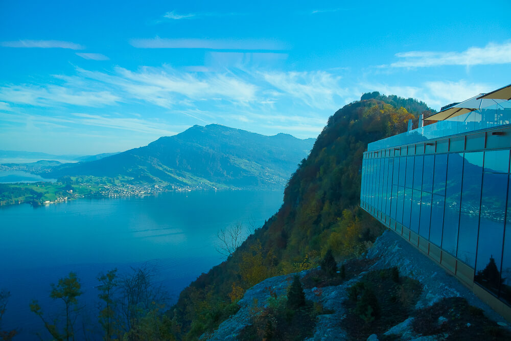 Bürgenstock Hotel -verzückende Aussicht