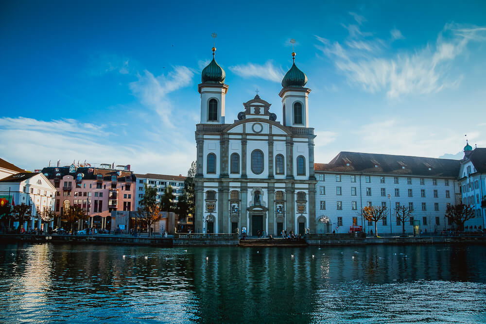 Luzern vom Wasser aus