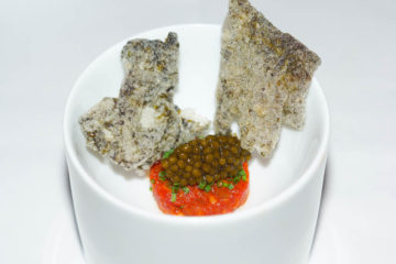 Mingles Restaurant - Koreanisches Beef Tartare mit Kaviar