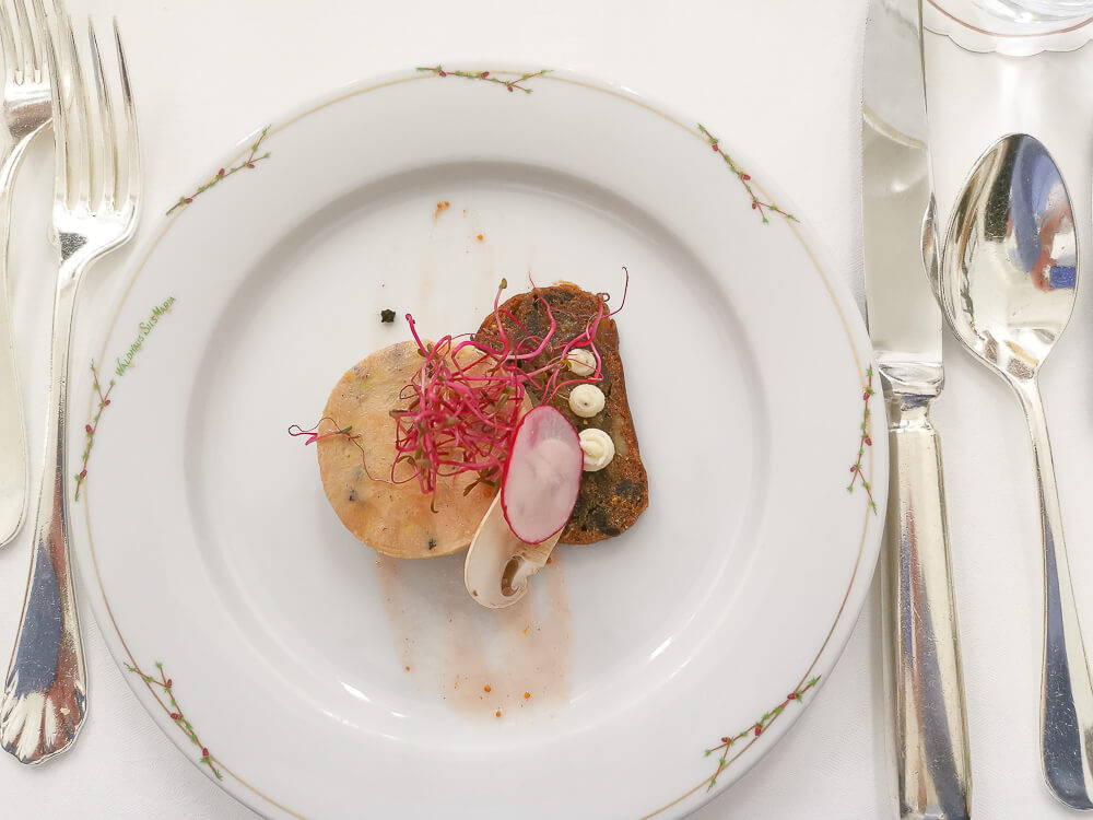Waldhaus Sils Chefs Table - Entenleber Terrine