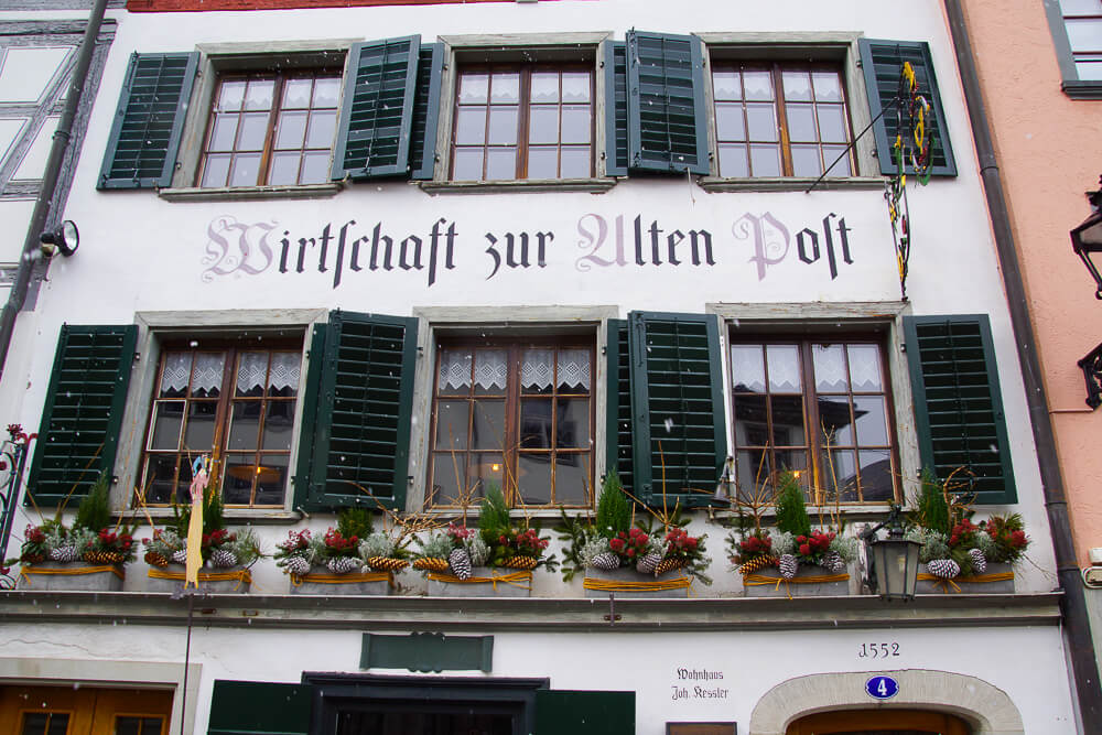 Wirtshaus zur Alten Post, St. Gallen - Außenansicht