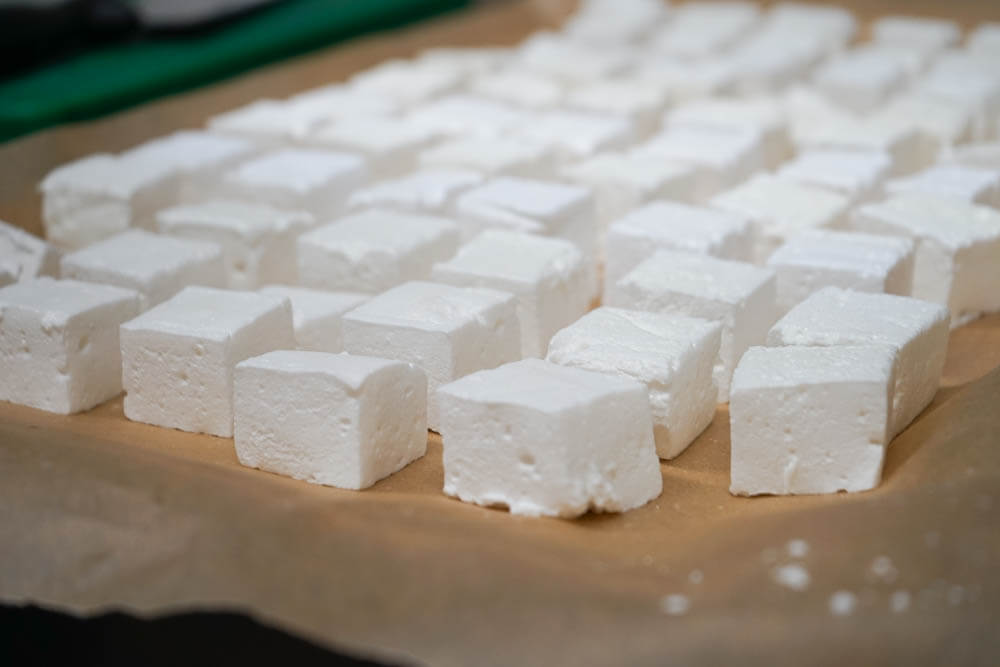 HIDE Restaurant London - Marshmellows aus dem HIDE Menü
