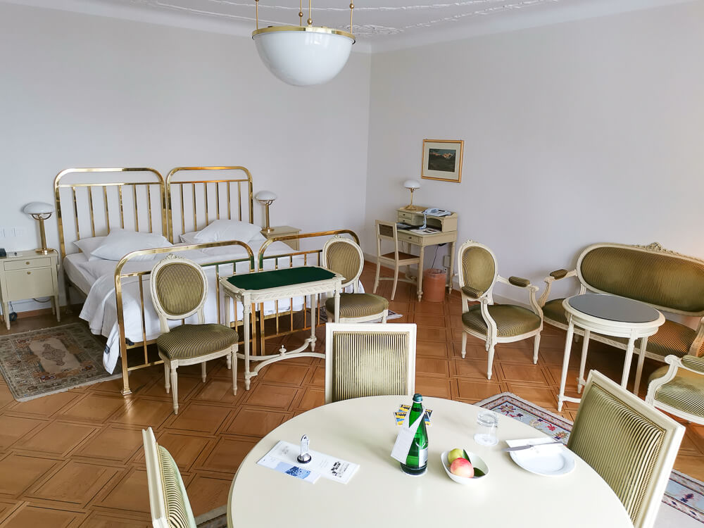 Hotel Waldhaus Sils - Mein Zimmer 1