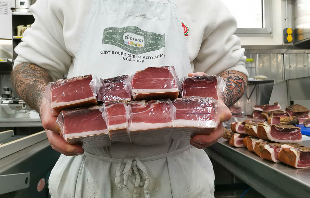 Speck aus Südtirol - Ein Qualitätsprodukt
