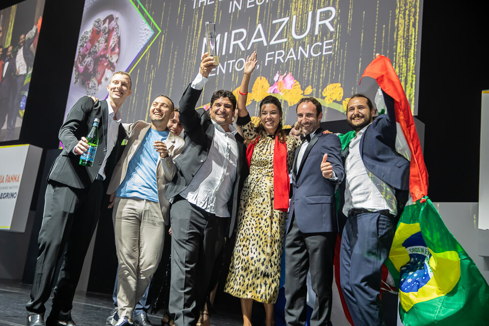 The team behind Mirazur, voted The World's Best Restaurant 2019, sponsored by S.Pellegrino & Acqua Panna