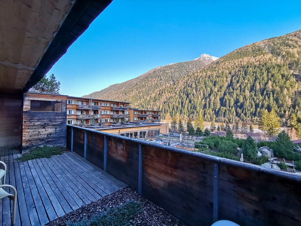 Arosea Life Balance Hotel - Der Blick auf die Berge