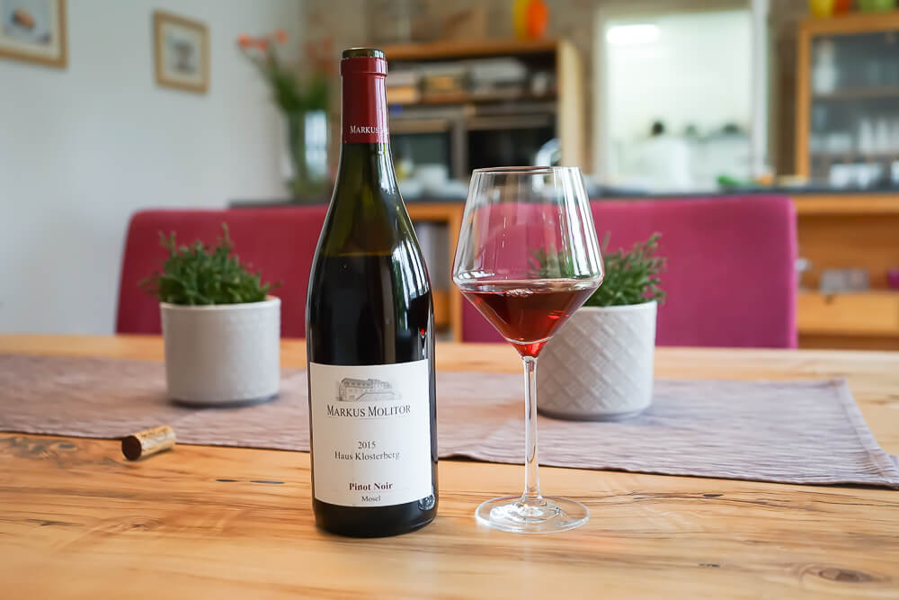 Hämmerles Restaurant - tolle Weinkarte, wie dieser Molitor