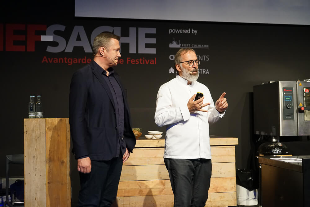 Norbert Niederkofler - Kochshow auf der Chefsache 2019