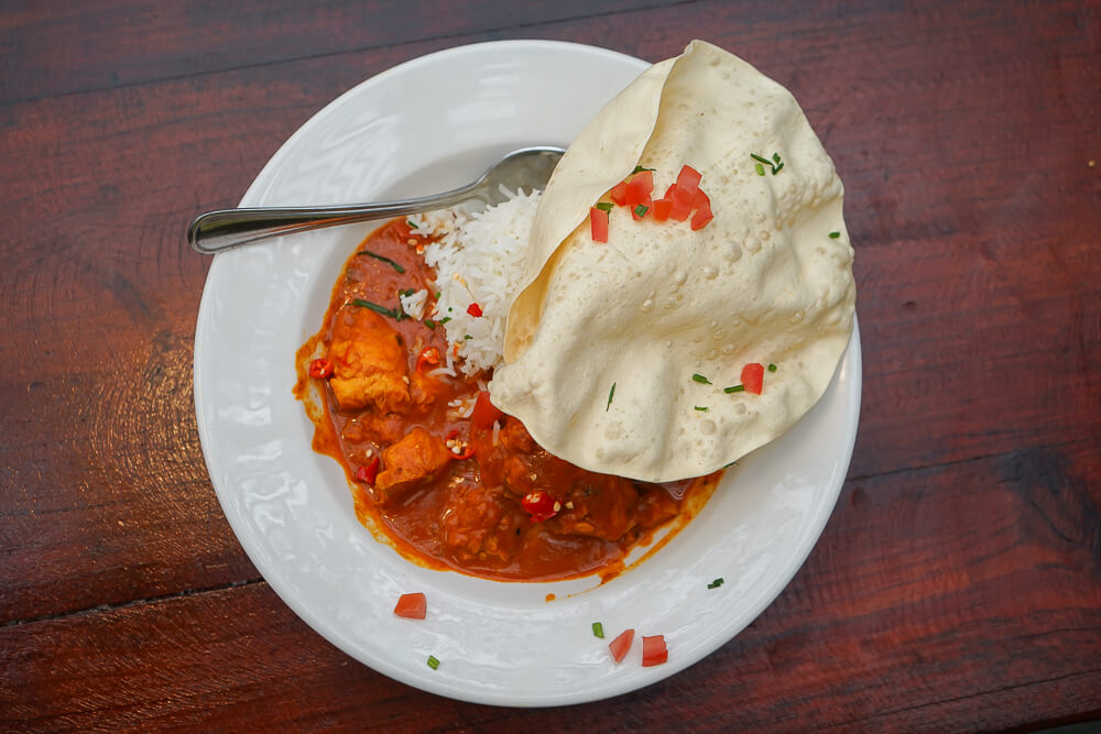 Café Roux und bestes Malay Fish Curry