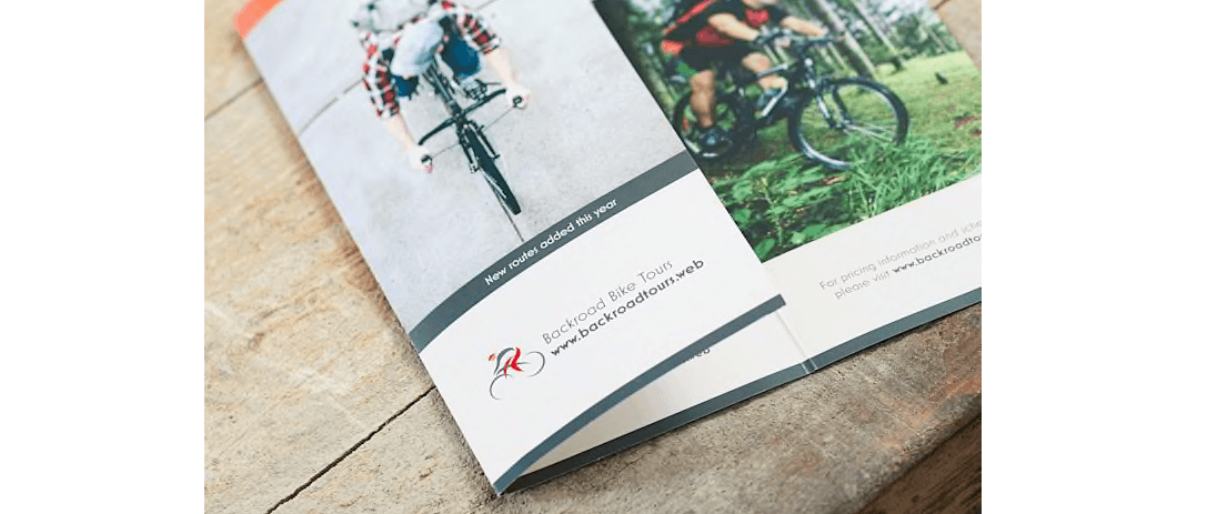 Falzflyer für kompakte Präsentation