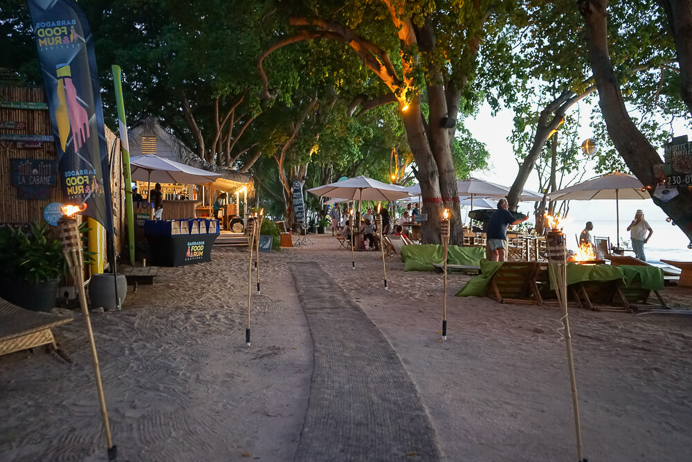 La Cabane, Barbados - Eingang