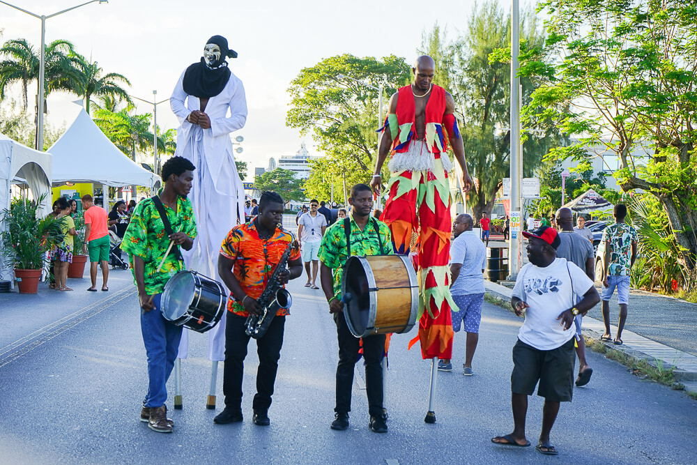 Food & Rum Festival Barbados - Food Truck Mashup - tolle Band