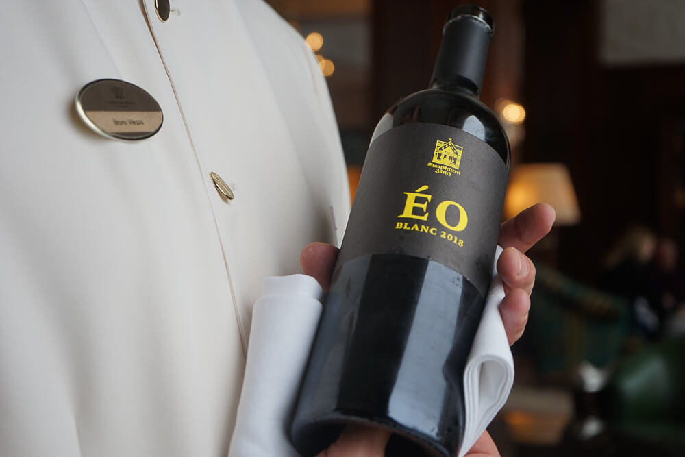 Carlton Hotel St. Moritz - Sonnenterrasse Lunch - EO Chardonnay 2018