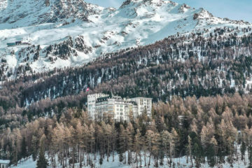Hotel Waldhaus Sils im Winter
