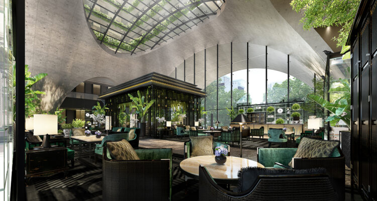 Sindhorn Kempinski Hotel Bangkok Lobby 2