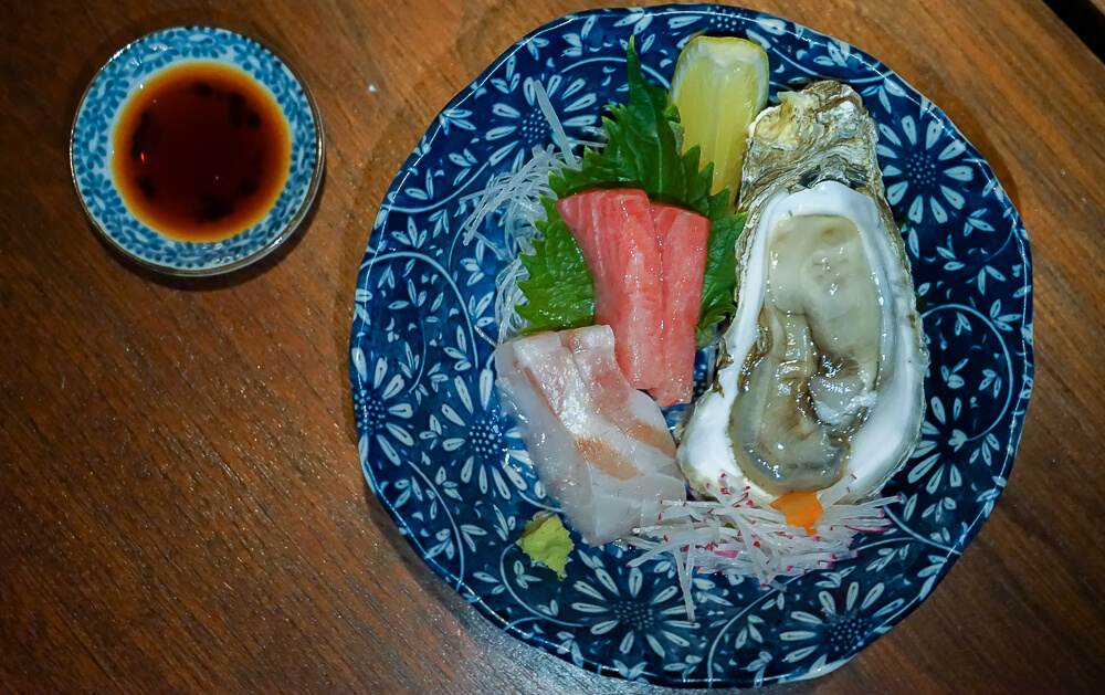 Zenkichi Restaurant Berlin - Sashimi und Auster