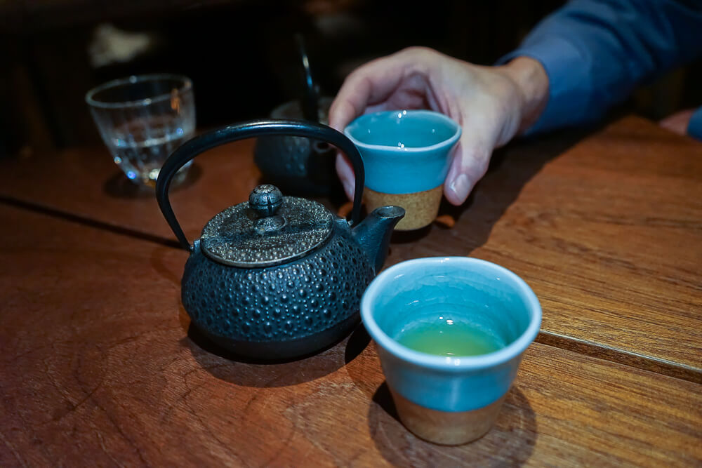 Zenkichi Restaurant Berlin - Tee zum Abschluss