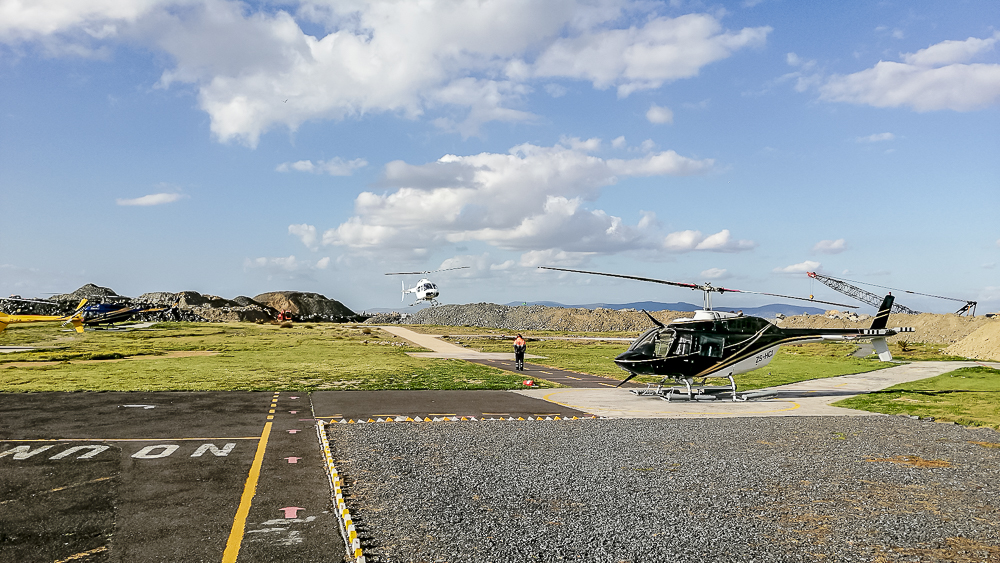 V&A Waterfront Helikopter Basis