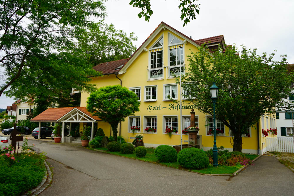 Hotel Restaurant Mühle in Binzen - Einfahrt
