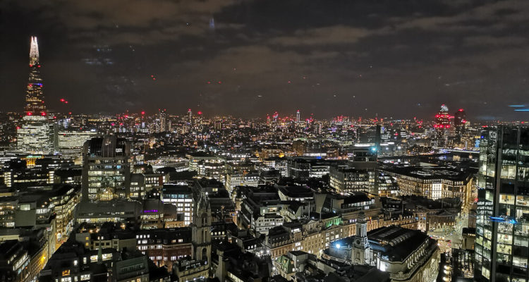 City Social Bar - City, London - ein unbezahlbarer Blick über Londons City