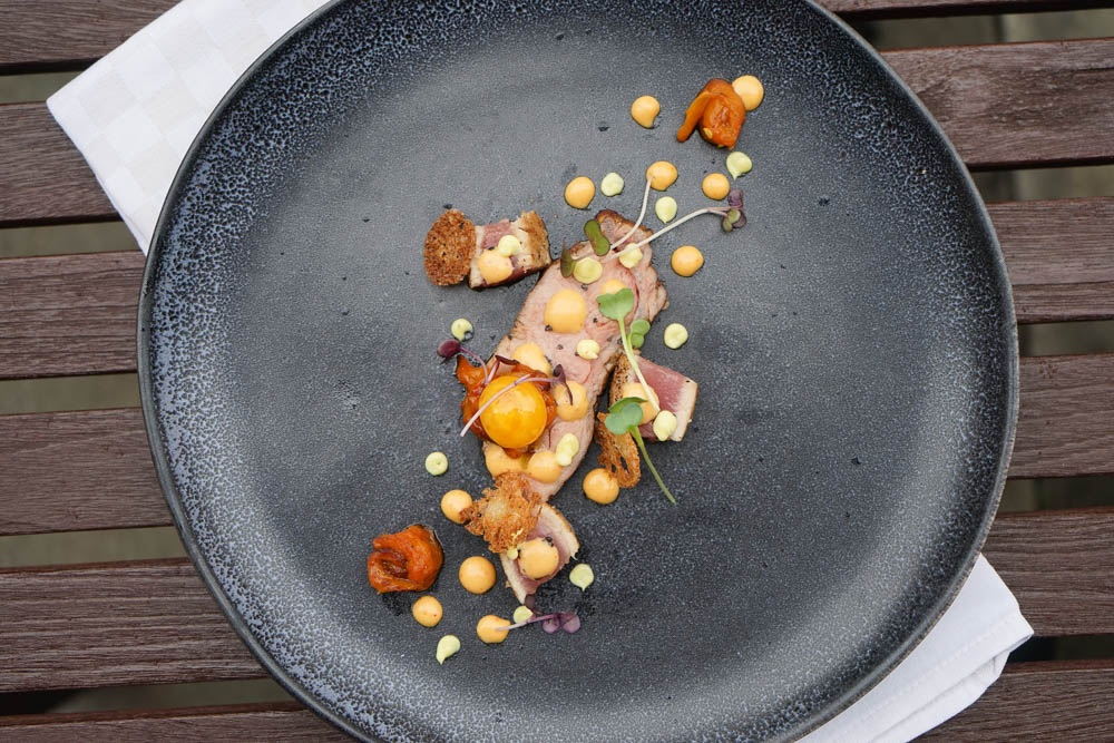 Restaurant Florhof, Zürich - Kalbsnierstück, Wachtelei, Thunfisch 2