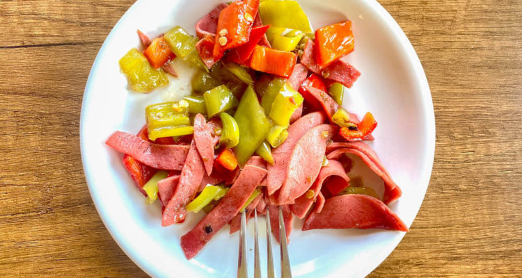 Knoblauchwurst mit Paprika – Biberli Sucuk