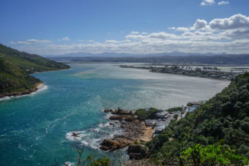The Heads, Knysna - Aussicht zum Hafen