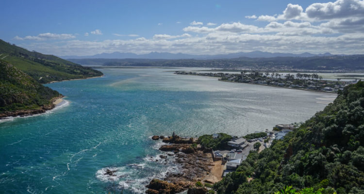 The Heads, Knysna - Aussicht zum Hafen