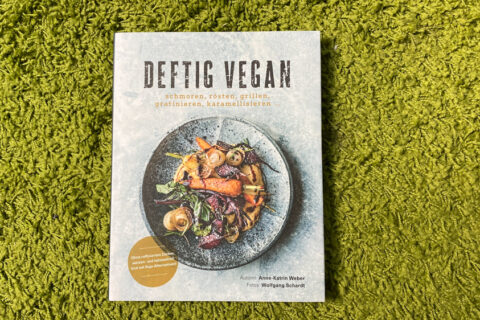 Deftig vegan Kochbuch - Cover