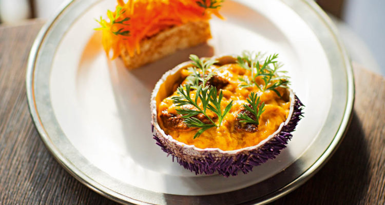 Seeigel Rührei Rezept