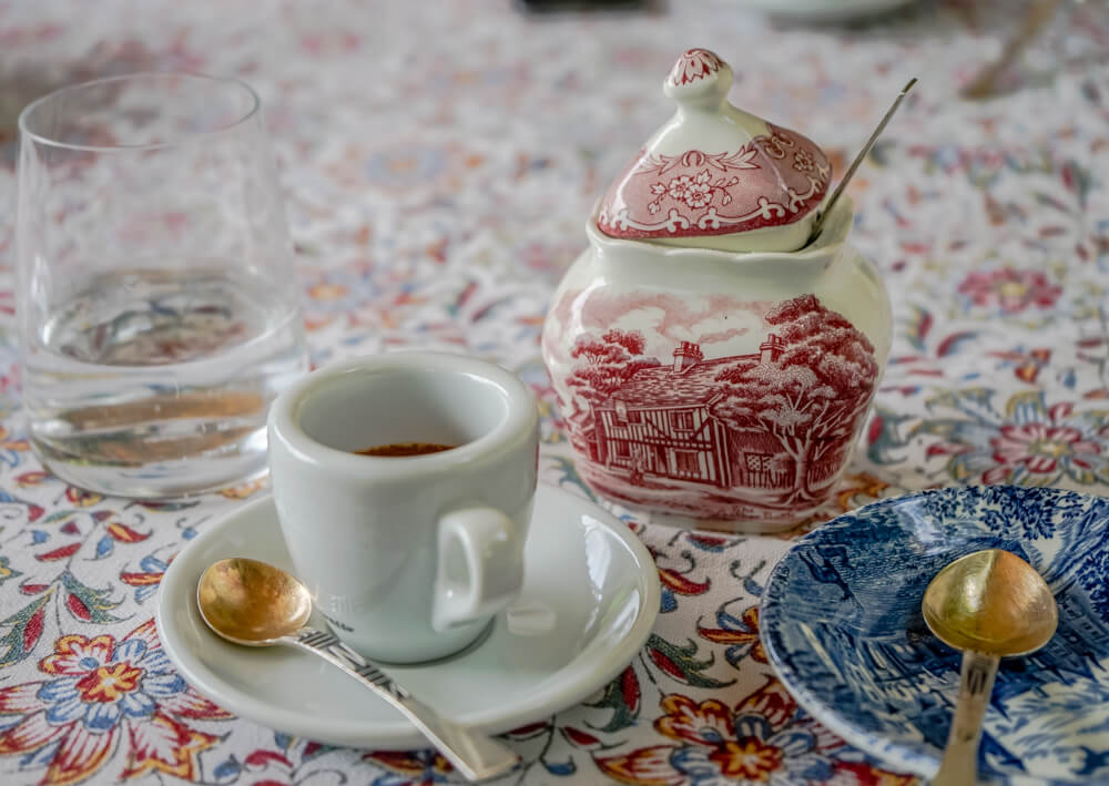 Vinotel Restaurant, Tiflis - Espresso danach