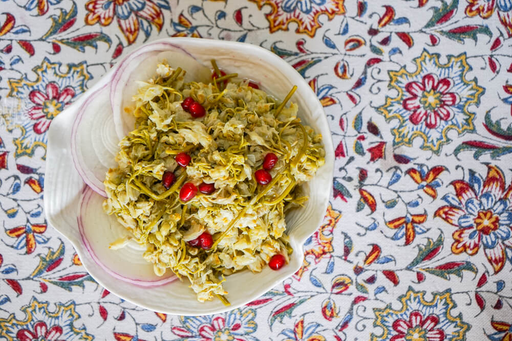 Vinotel Restaurant, Tiflis - Jonjoli Salat mit Granatapfel