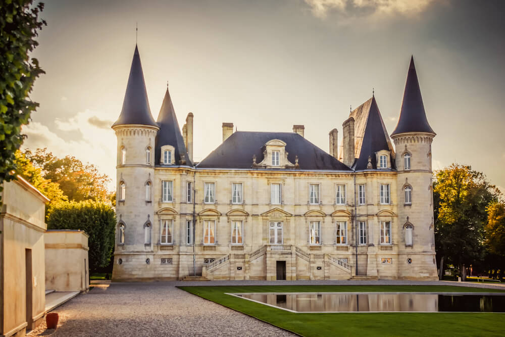 Château Mouton Rothschild Schloss