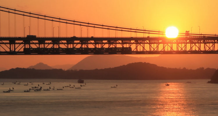 Der erste Sonnenaufgang im neuen Jahr