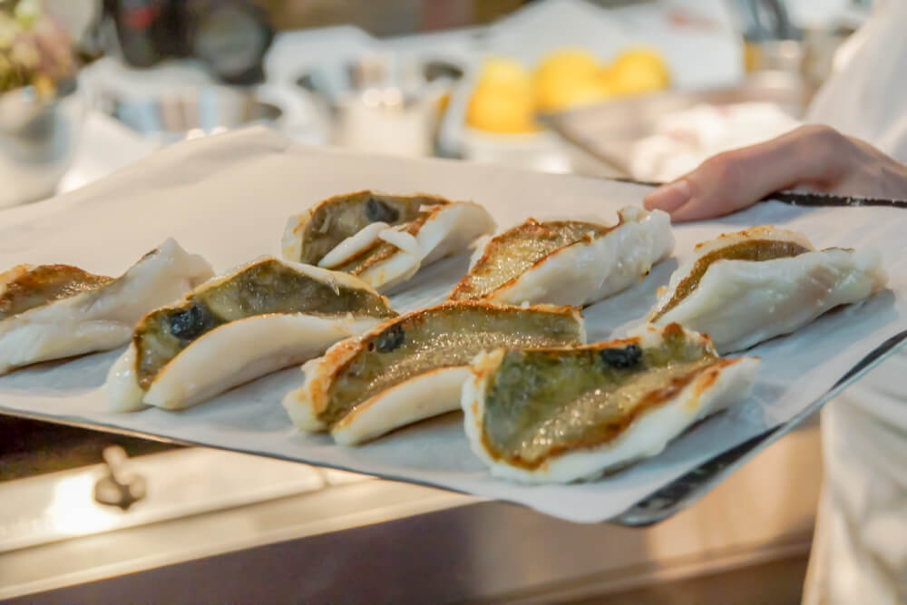 École de Cuisine Ducasse, Paris - fertige Fischfilets