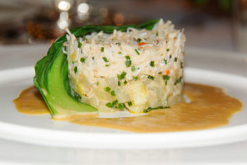 Le Pavillon de la Grande Cascade, Paris - exzellentes Krabbenfleisch