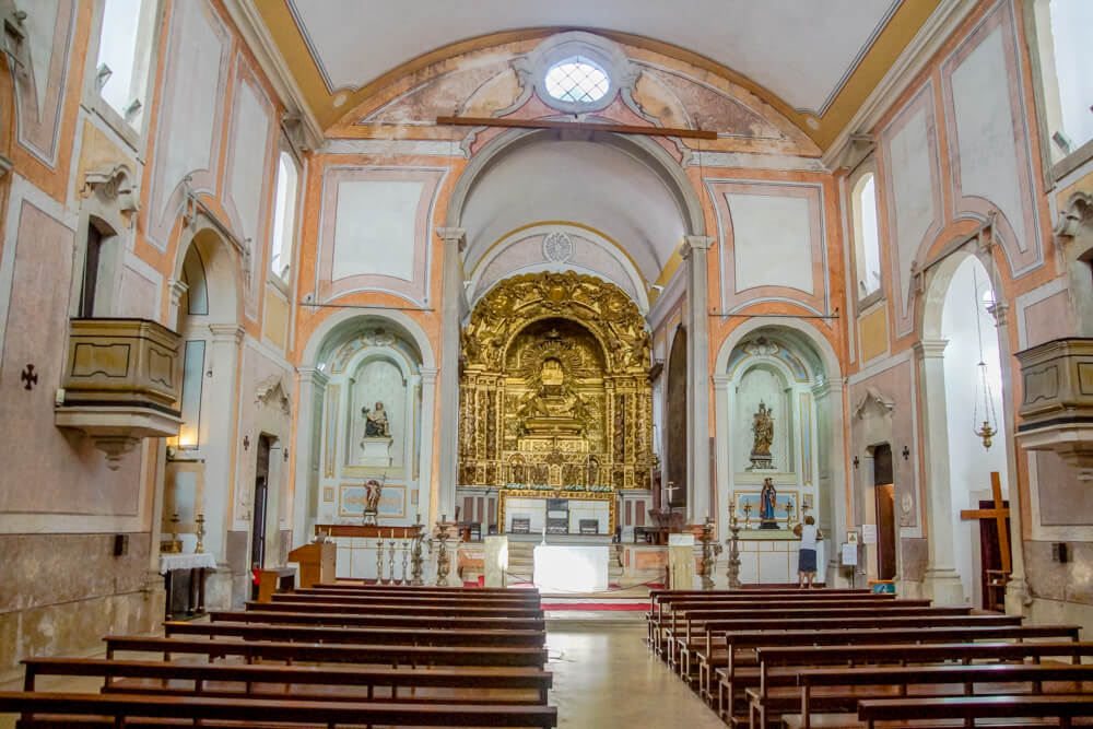 Óbidos, Portugal - Kirche von Innen