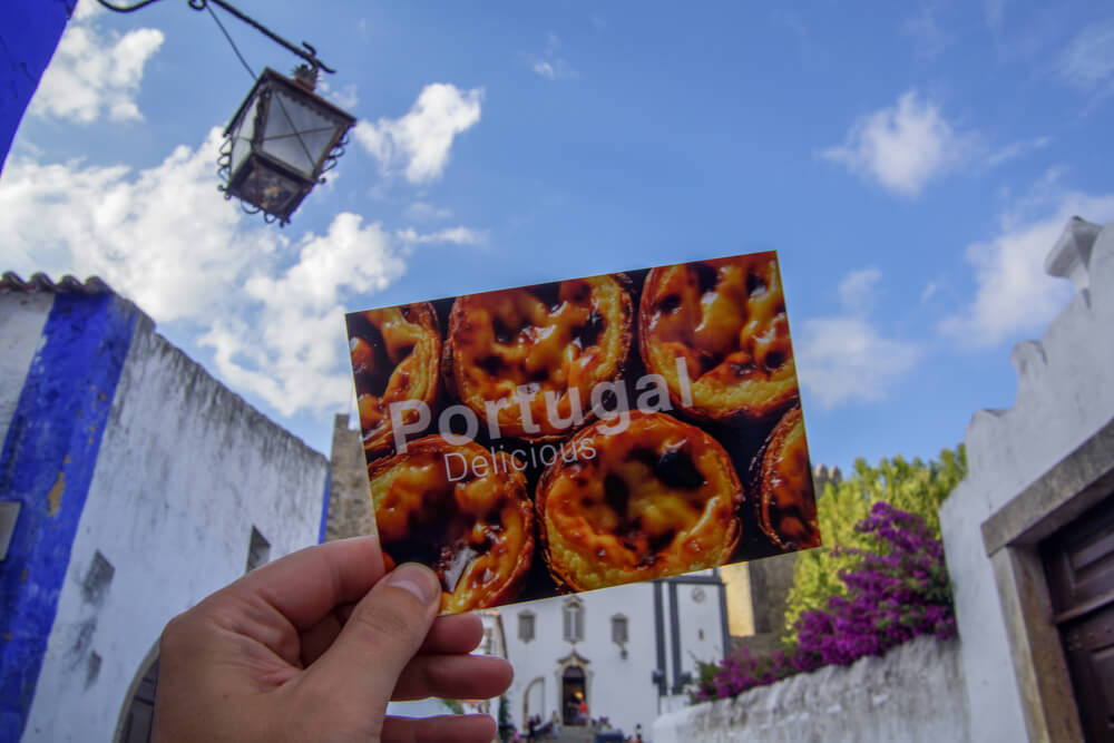 Óbidos, Portugal - Portugal Food Karte
