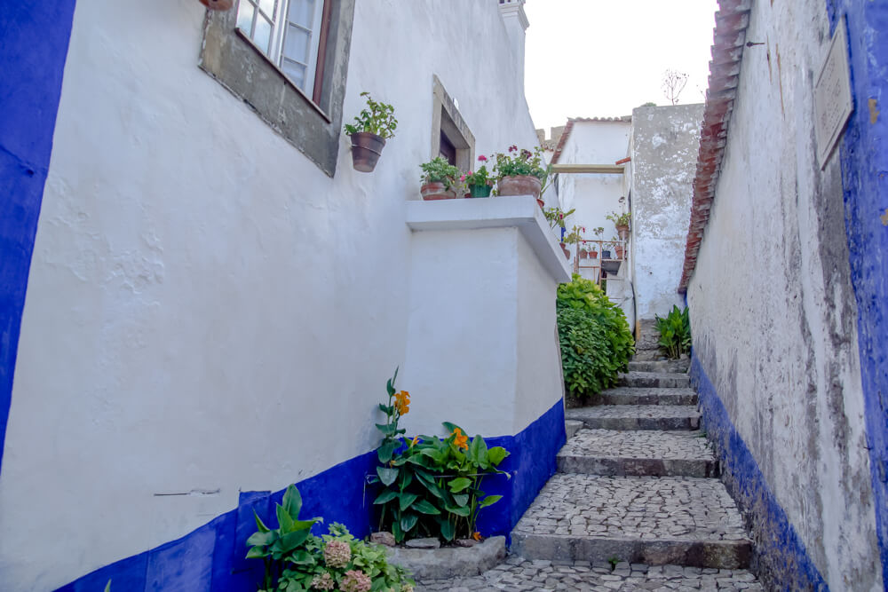 Óbidos, Portugal - malerische Gassen