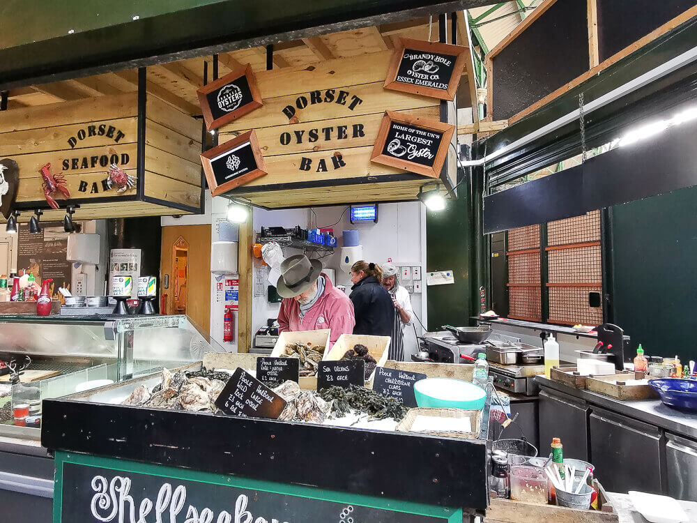 Borough Market, London - Dorset Oyster Bar