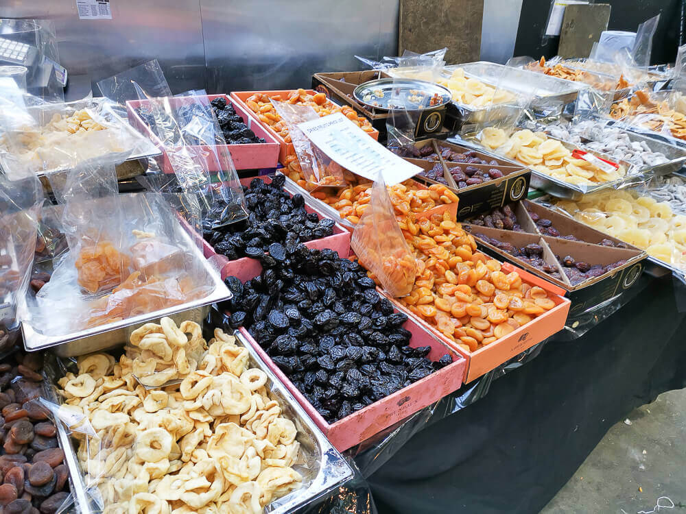 Borough Market, London - Trockenfrüchte bester Qualität